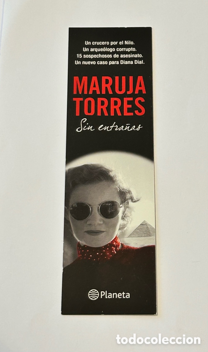 Coleccionismo Marcap&aacute;ginas: MARCAP&Aacute;GINAS SIN ENTRA&Ntilde;AS. MARUJA TORRES. EDITORIAL PLANETA