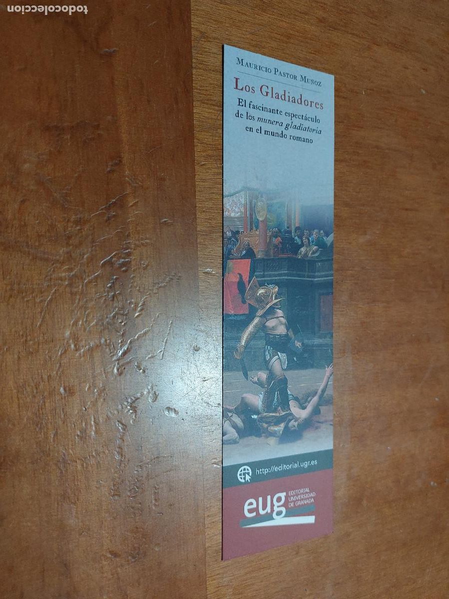 Coleccionismo Marcap&aacute;ginas: LOS GLADIADORES LITERATURA. MARCAPAGINAS. BUEN ESTADO. C-1