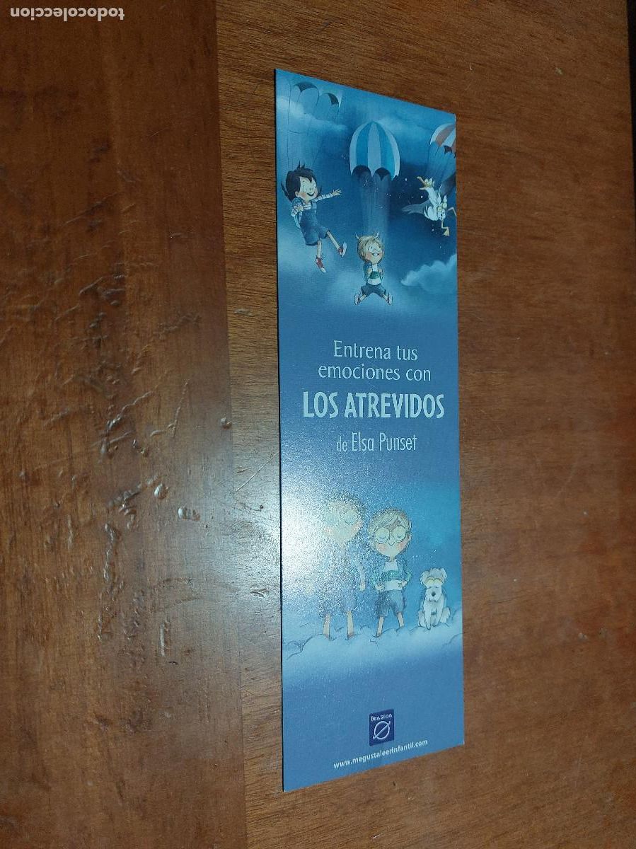 Coleccionismo Marcap&aacute;ginas: LOS ATREVIDOS. ELSA PUNSET. MARCAPAGINAS. BUEN ESTADO. C-1
