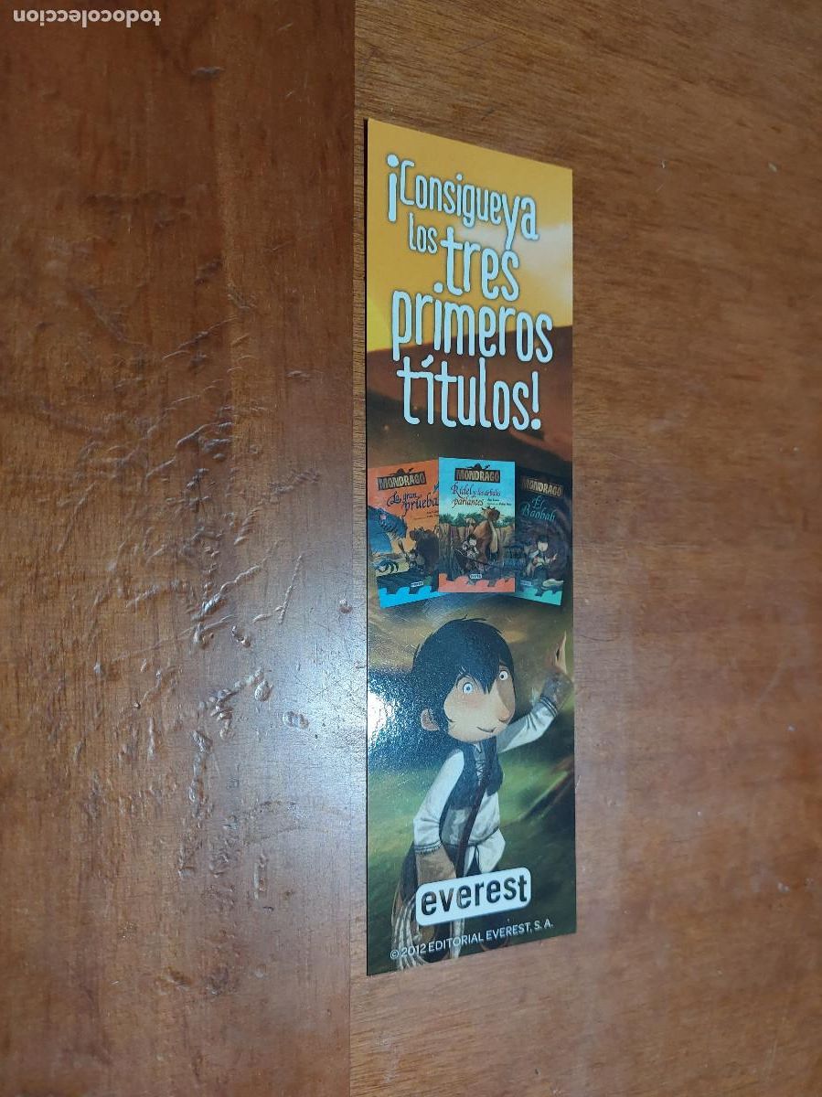 Coleccionismo Marcap&aacute;ginas: LAS AVENTURAS DE MONDRAG&Oacute;. LITERATURA. MARCAPAGINAS. BUEN ESTADO. C-1