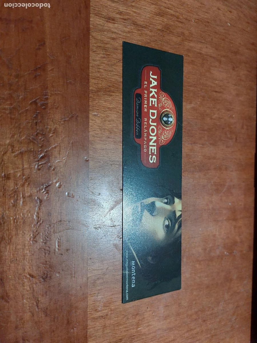 Collectables Bookmark: JAKE DJONES. LITERATURA. MARCAPAGINAS. BUEN ESTADO. C-1