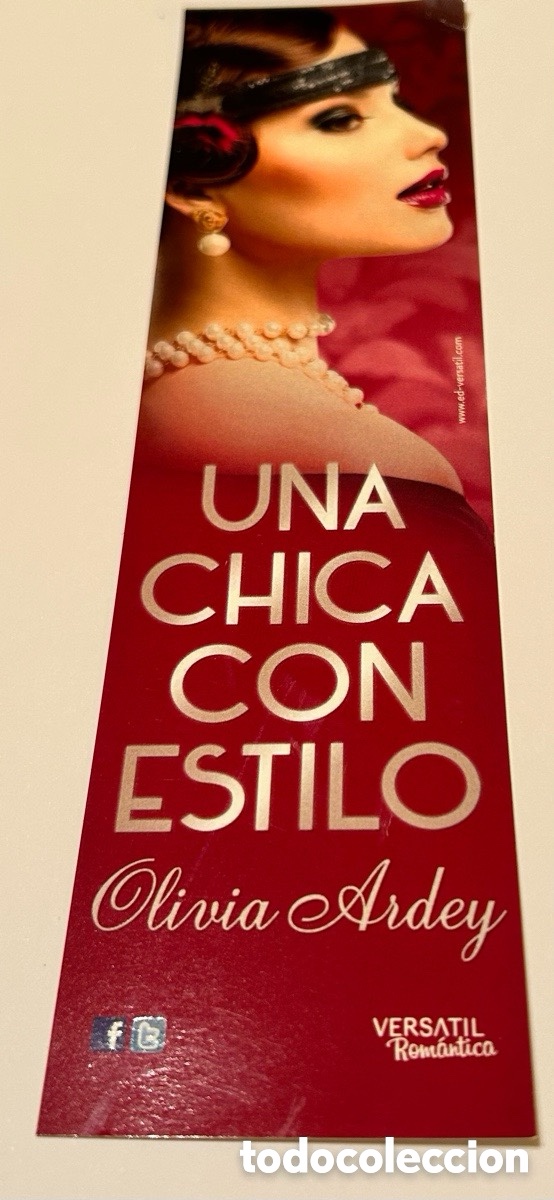 Coleccionismo marcap&aacute;ginas: MARCAP&Aacute;GINAS UNA CHICA CON ESTILO. EDITORIAL VERS&Aacute;TIL - Foto 1