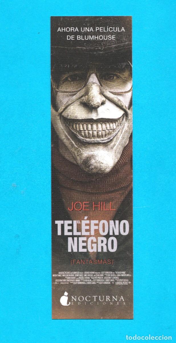 Sammeln von Lesezeichen: Marcapaginas editorial Nocturna el tel&eacute;fono negro