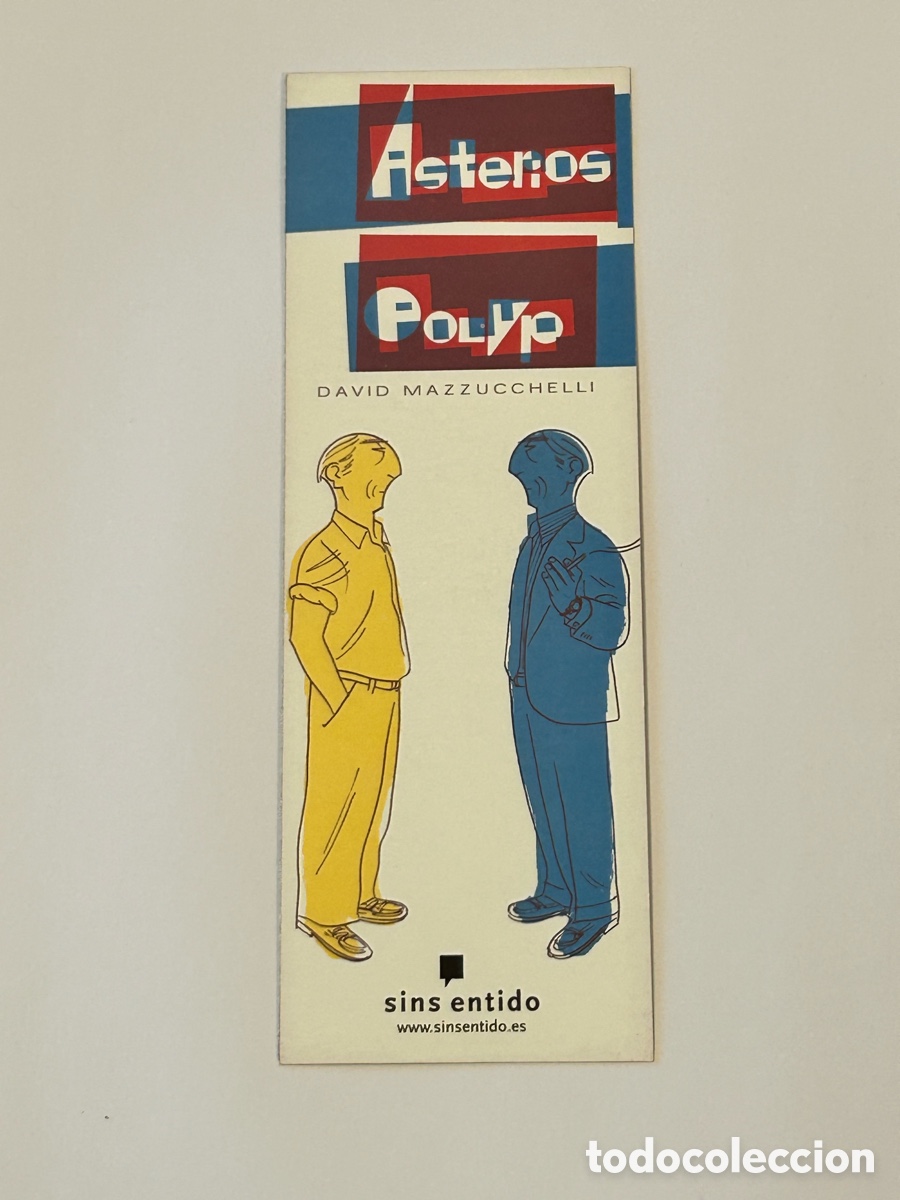 Coleccionismo marcap&aacute;ginas: MARCAP&Aacute;GINAS ASTERIOS POLYP. DAVID MAZZUCCHELLI. EDITORIAL SINSENTIDO - Foto 1