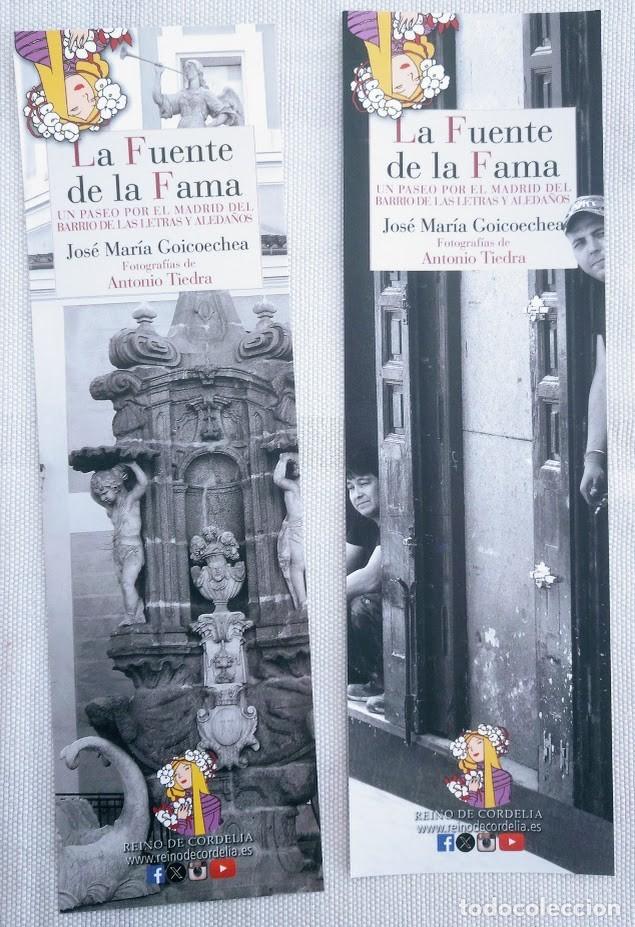 Collezionismo Segnalibri: Reino de Cordelia. Dos marcap&aacute;ginas. La fuente de la Fama.