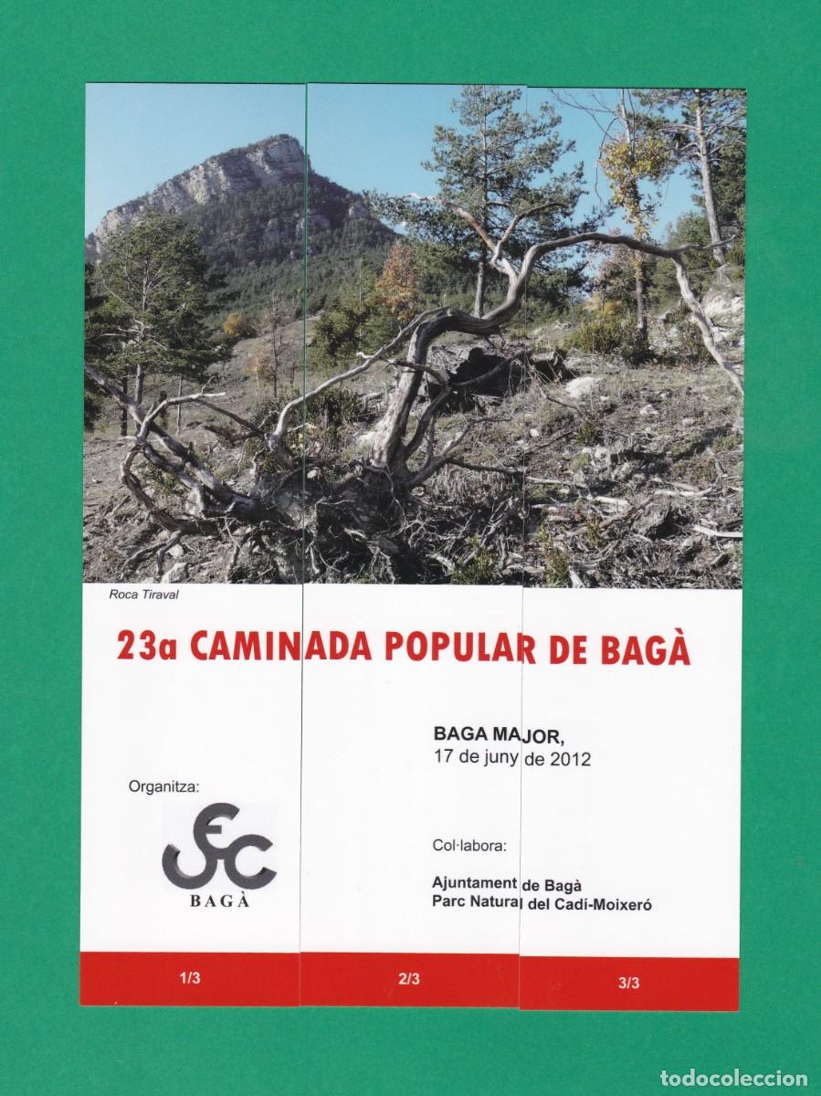 Collectionnisme Marque-pages: Puzle de marcapaginas 23 caminada popular de Bag&aacute; 2.012
