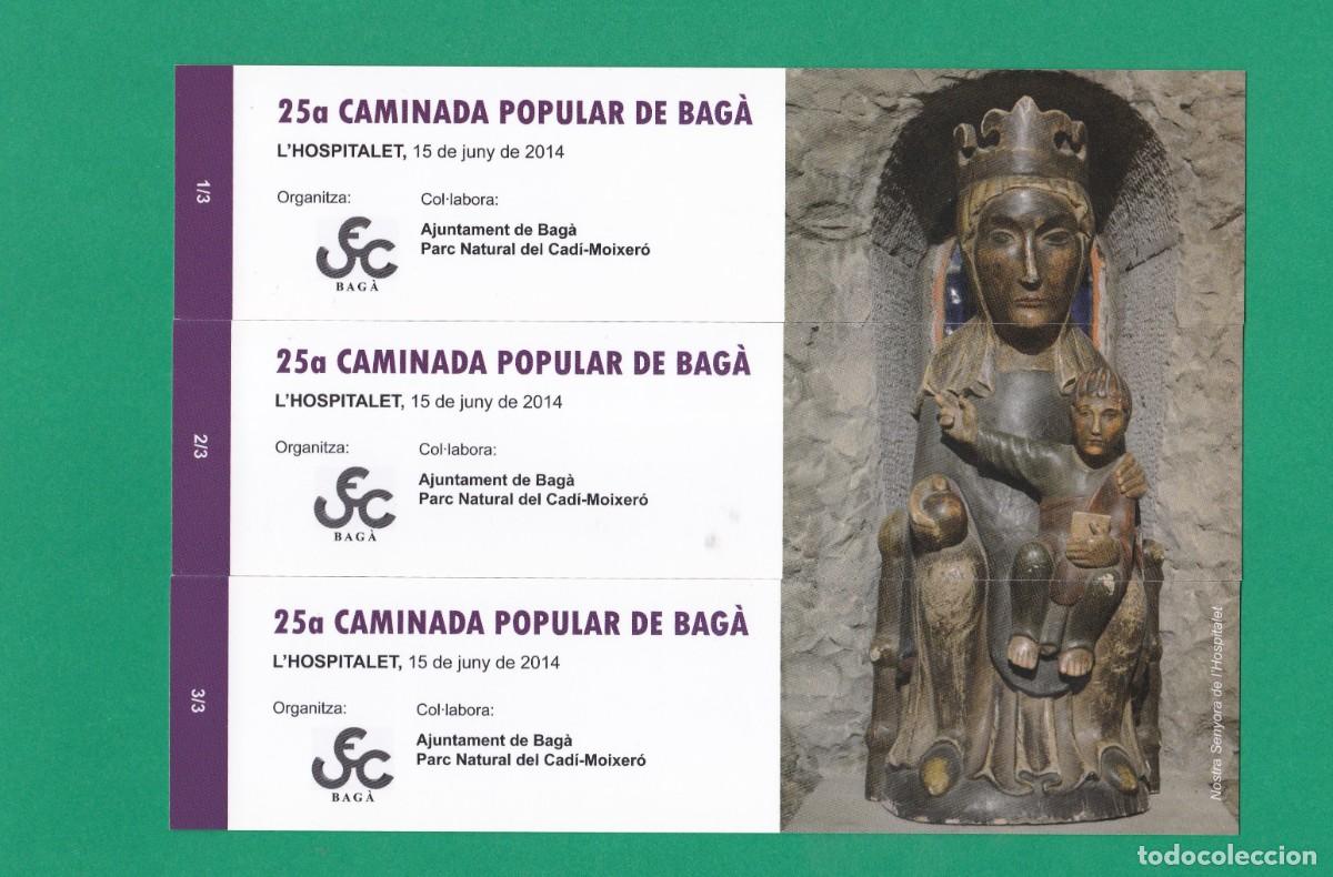 Collezionismo Segnalibri: Puzle de marcapaginas 25 caminada popular de Bag&aacute; 2.014
