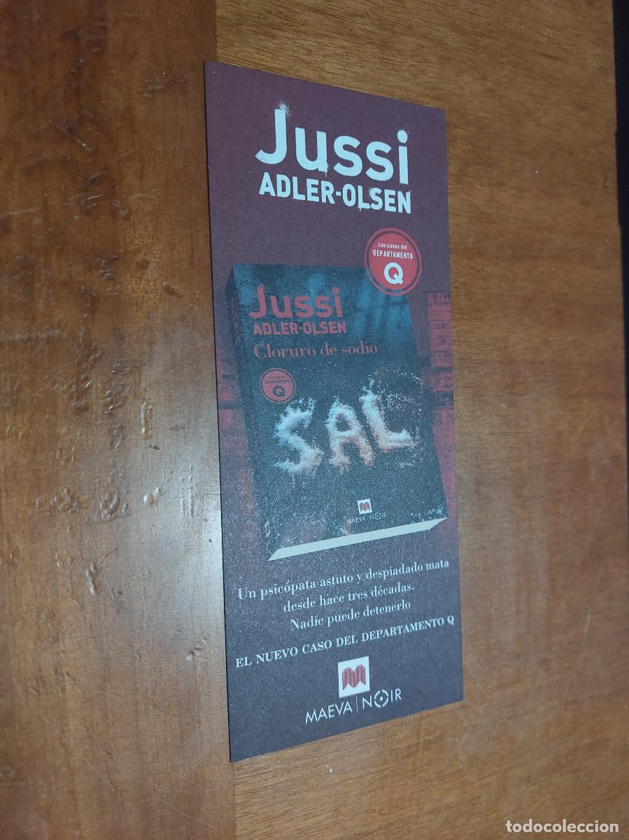 Collectables Bookmark: JUSSI ADLER-OLSEN. LITERATURA. MARCAPAGINAS. PUNTO LECTURA. BUEN ESTADO. C-1