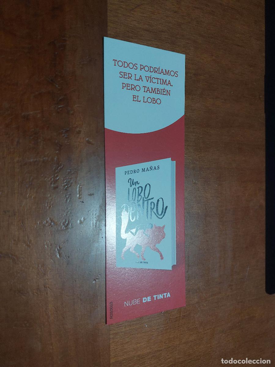 Colecionismo Marcadores de p&aacute;gina: UN LOBO DENTRO. LITERATURA. MARCAPAGINAS. PUNTO LECTURA. BUEN ESTADO. C-1