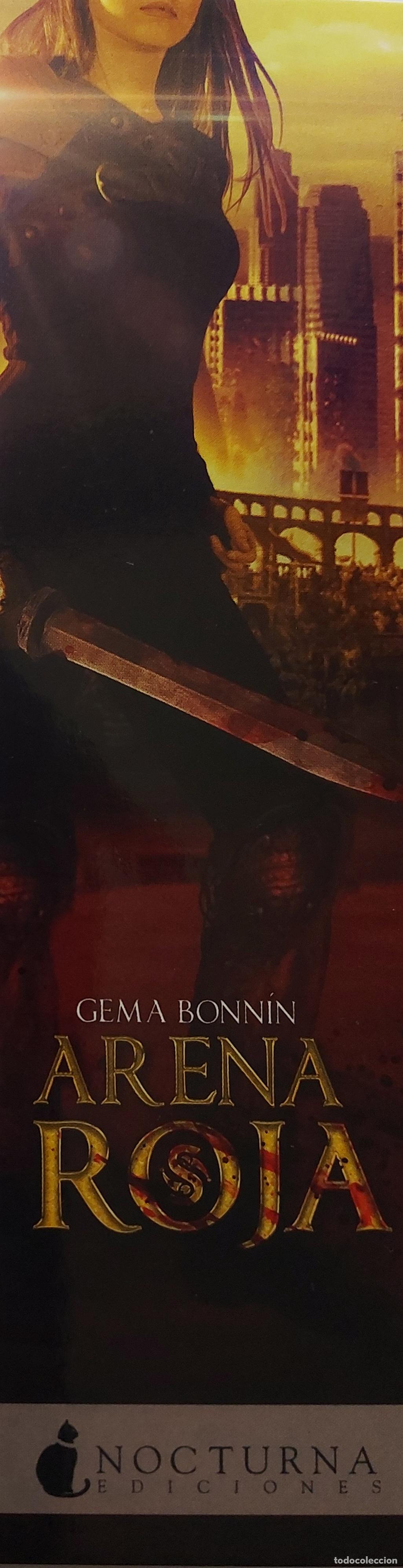 Coleccionismo marcap&aacute;ginas: MARCAP&Aacute;GINAS - NOCTURNA EDICIONES - ARENA ROJA - GEMA BONNIN