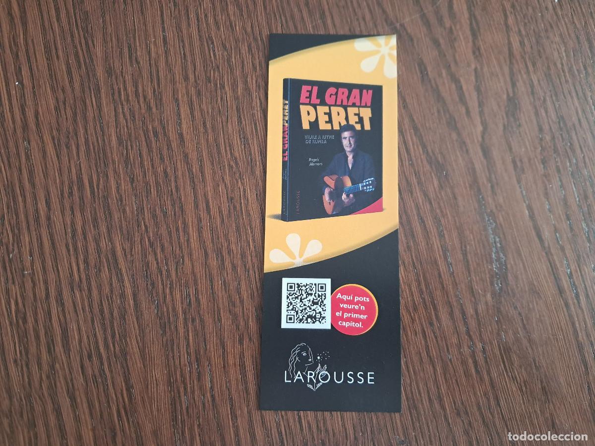 Coleccionismo Marcap&aacute;ginas: marcap&aacute;ginas, punto de libro, El gran Peret, Rogeli Herrero. Larousse.