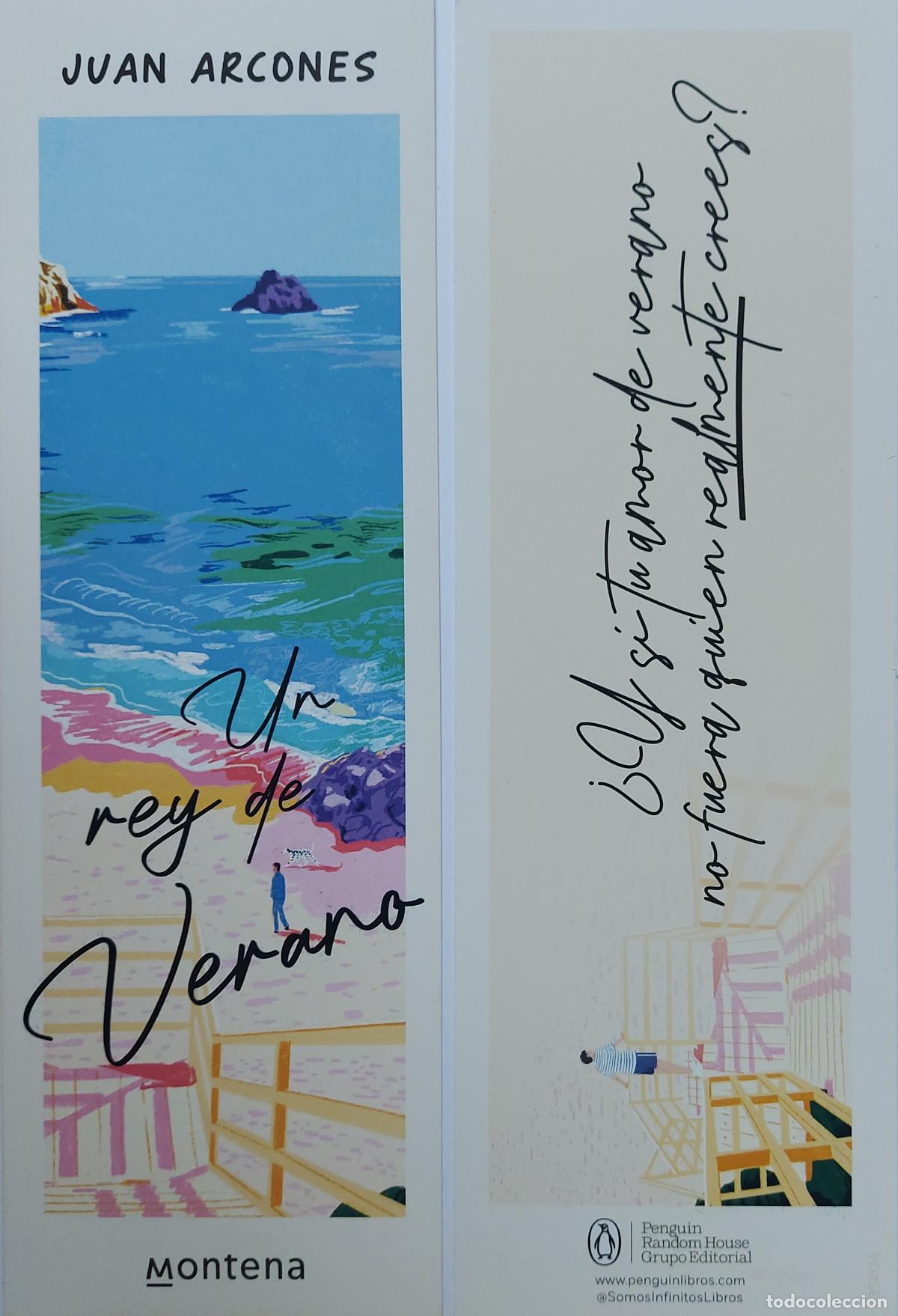 Collectionnisme Marque-pages: MARCAPAGINAS - MONTENA - UN AMOR DE VERANO - JUAN ARCONES