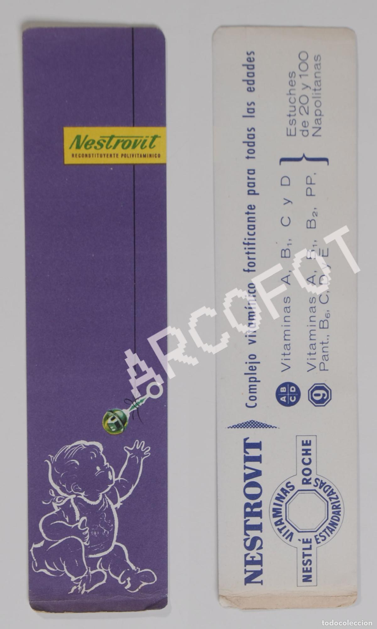 Coleccionismo marcap&aacute;ginas: Marcap&aacute;ginas - NESTROVIT - NESTL&Eacute; - Foto 1