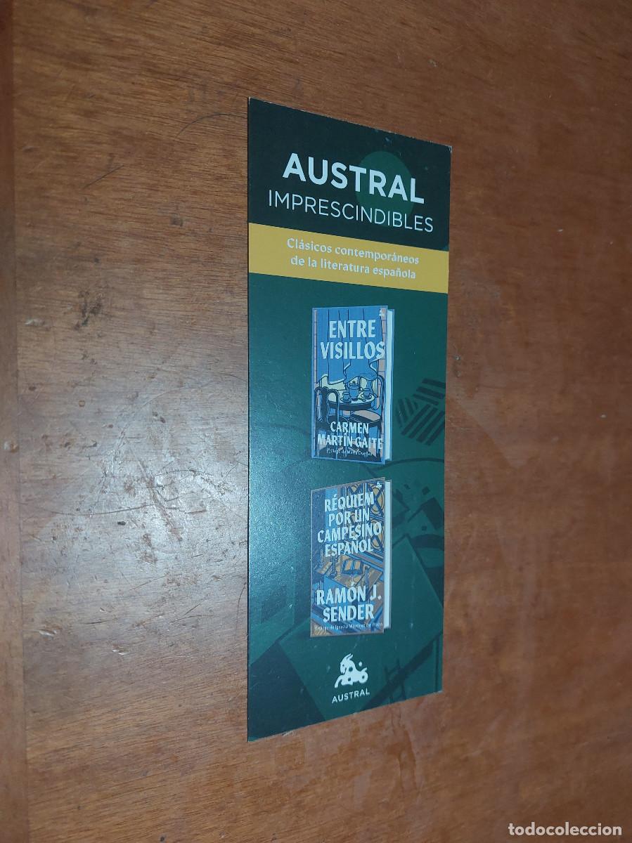 Coleccionismo Marcap&aacute;ginas: AUSTRAL IMPRESCINDIBLES. LITERATURA. MARCAPAGINAS. PUNTO LECTURA. BUEN ESTADO. S-2