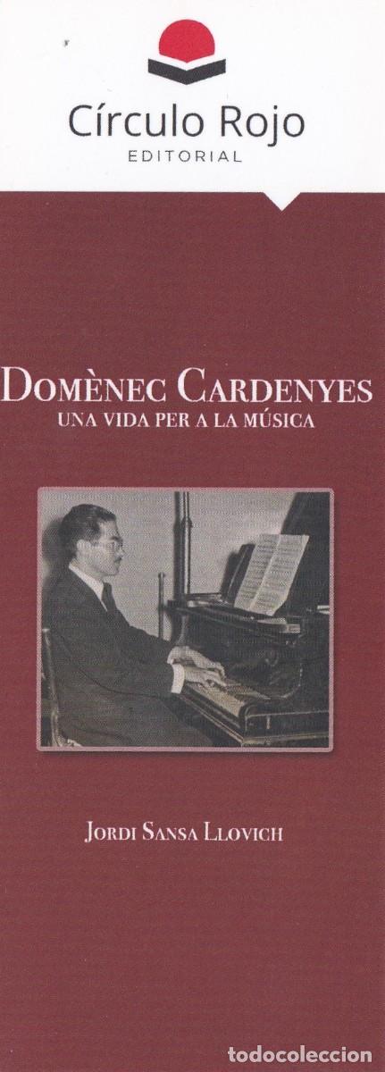 Collectionnisme Marque-pages: Marcapaginas editorial Circulo Rojo una vida por la m&uacute;sica