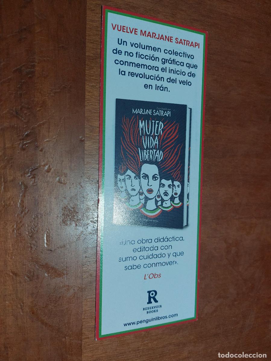 Coleccionismo marcap&aacute;ginas: MARJANE SATRAPI. MUJER VIDA Y LIBERTAD. MARCAPAGINAS. PUNTO LECTURA. BUEN ESTADO. S-2