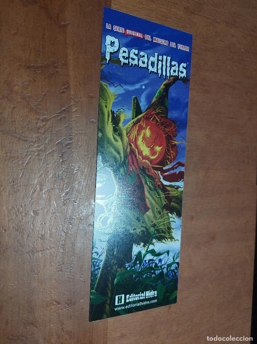 Coleccionismo Marcap&aacute;ginas: PESADILLAS. MAESTRO DEL TERROR. MARCAPAGINAS. PUNTO LECTURA. BUEN ESTADO. S-2