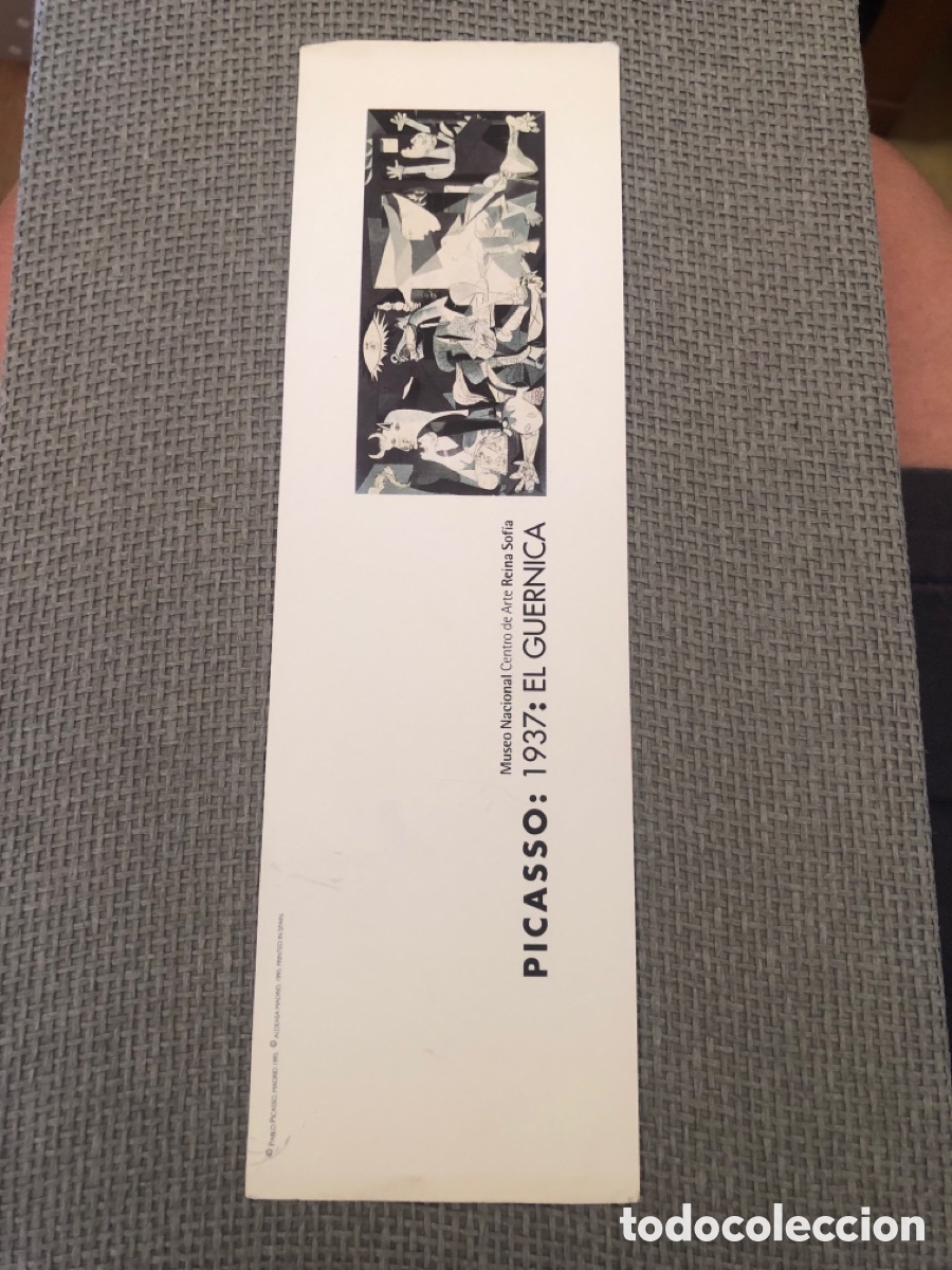 Coleccionismo marcap&aacute;ginas: Marcap&aacute;ginas Picasso 1937. El Guernica. Museo Reina Sof&iacute;a. Madrid. ASM