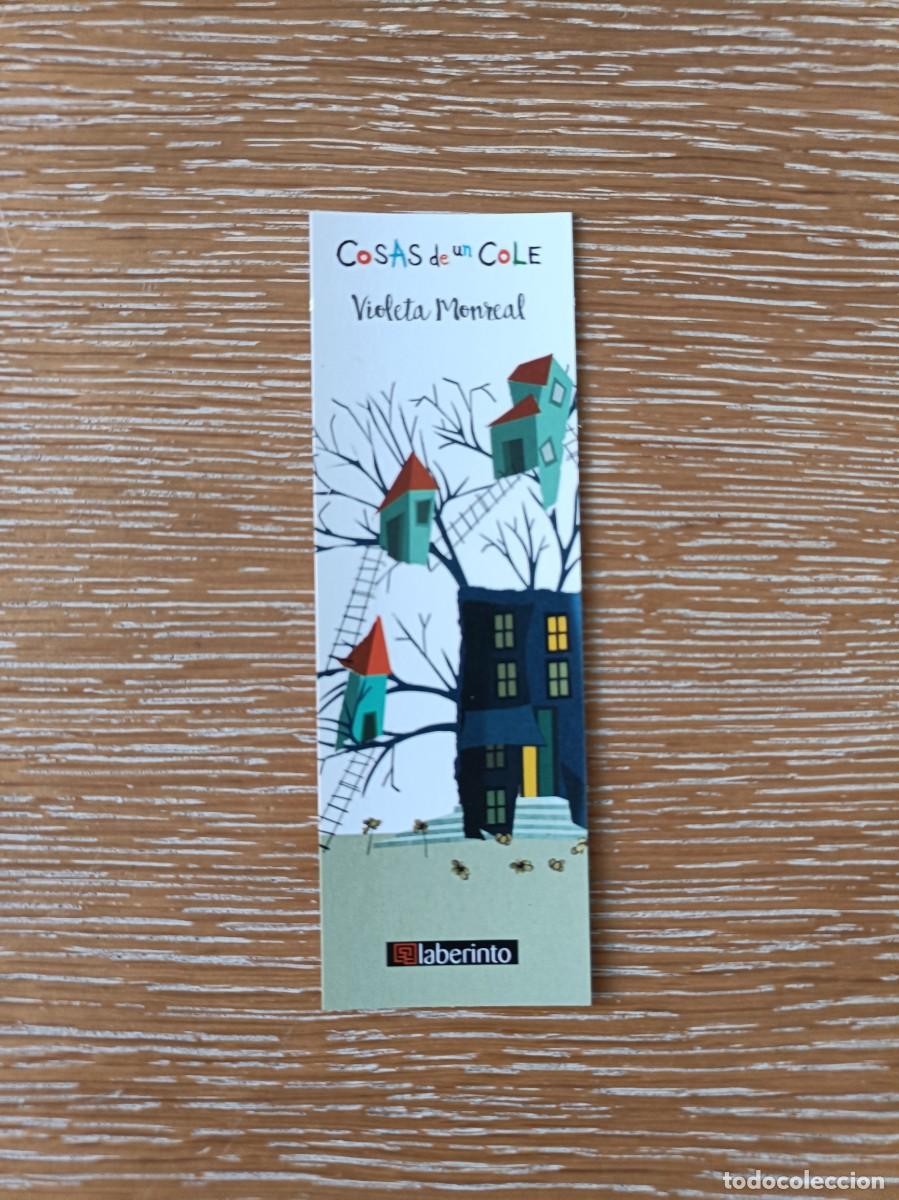 Coleccionismo marcap&aacute;ginas: MARCAP&Aacute;GINAS - EDICIONES LABERINTO - COSAS DE UN COLE - VIOLETA MONREAL - Foto 1