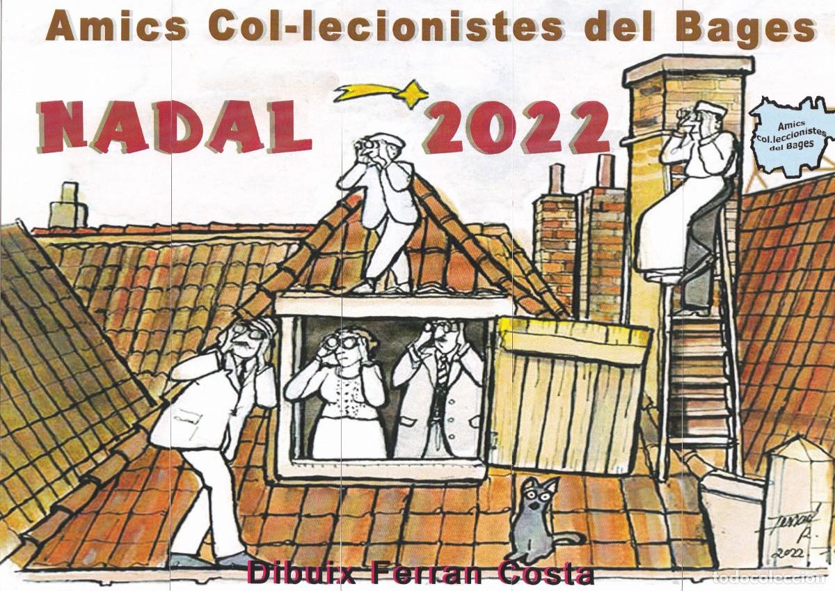 Collectables Bookmark: Puzzle de marcapaginas amigos de coleccionistas del Bages navidad 2.022