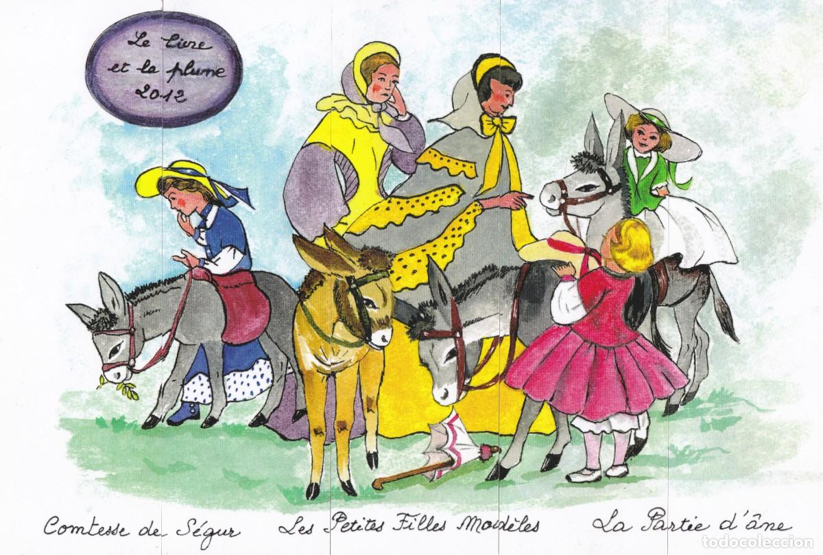 Coleccionismo marcap&aacute;ginas: Puzzle de marcapaginas las petites fillas modeles - Foto 1