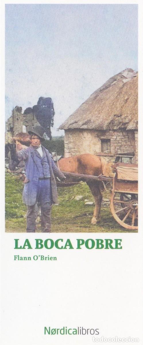 Coleccionismo Marcap&aacute;ginas: Marcapaginas editorial Nordica la boca pobre