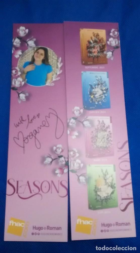 Collectionnisme Marque-pages: marcap&aacute;ginas saga novela rom&aacute;ntica Seasons