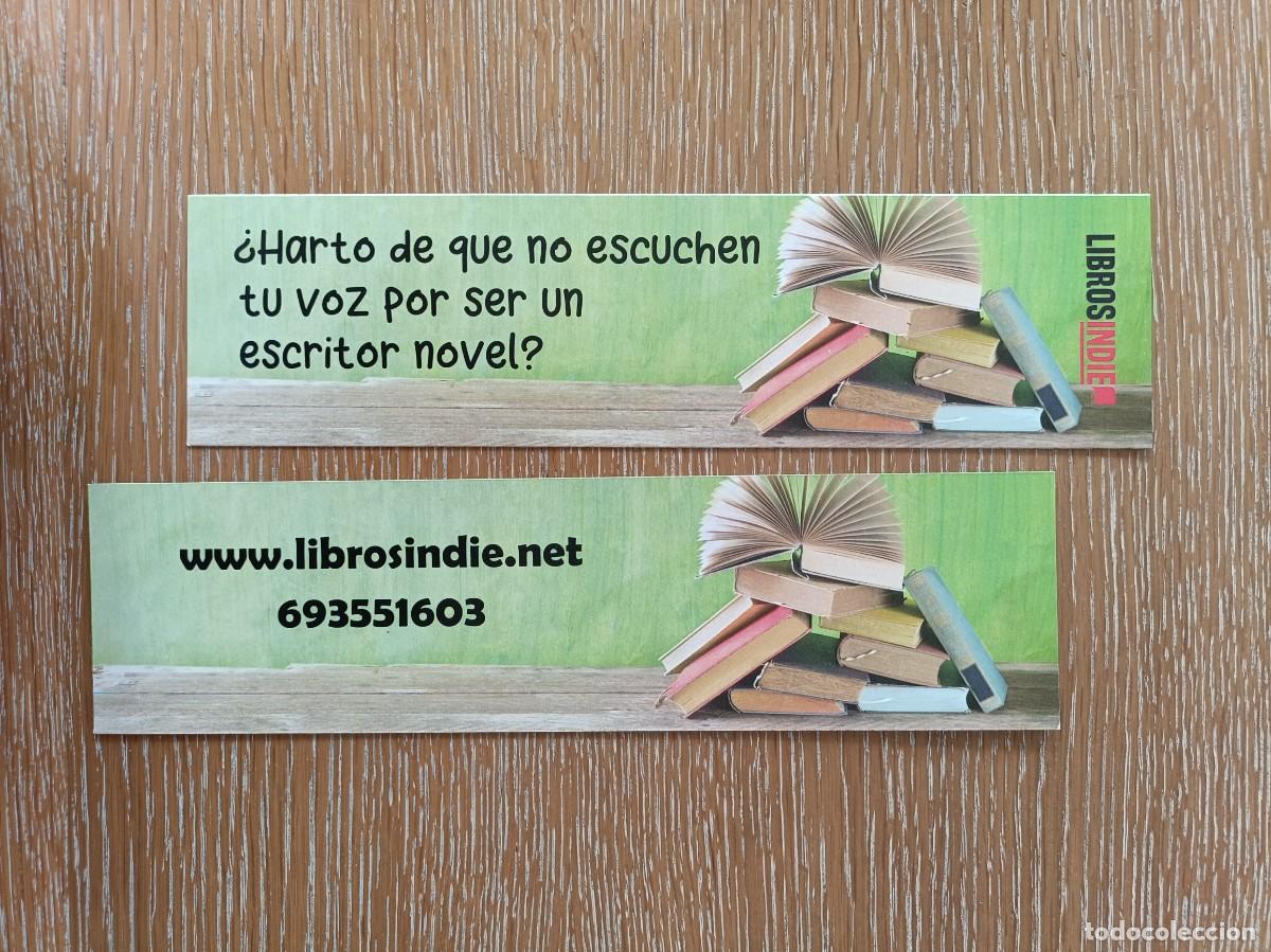 Coleccionismo marcap&aacute;ginas: MARCAP&Aacute;GINAS - LIBROS INDIE - Foto 1