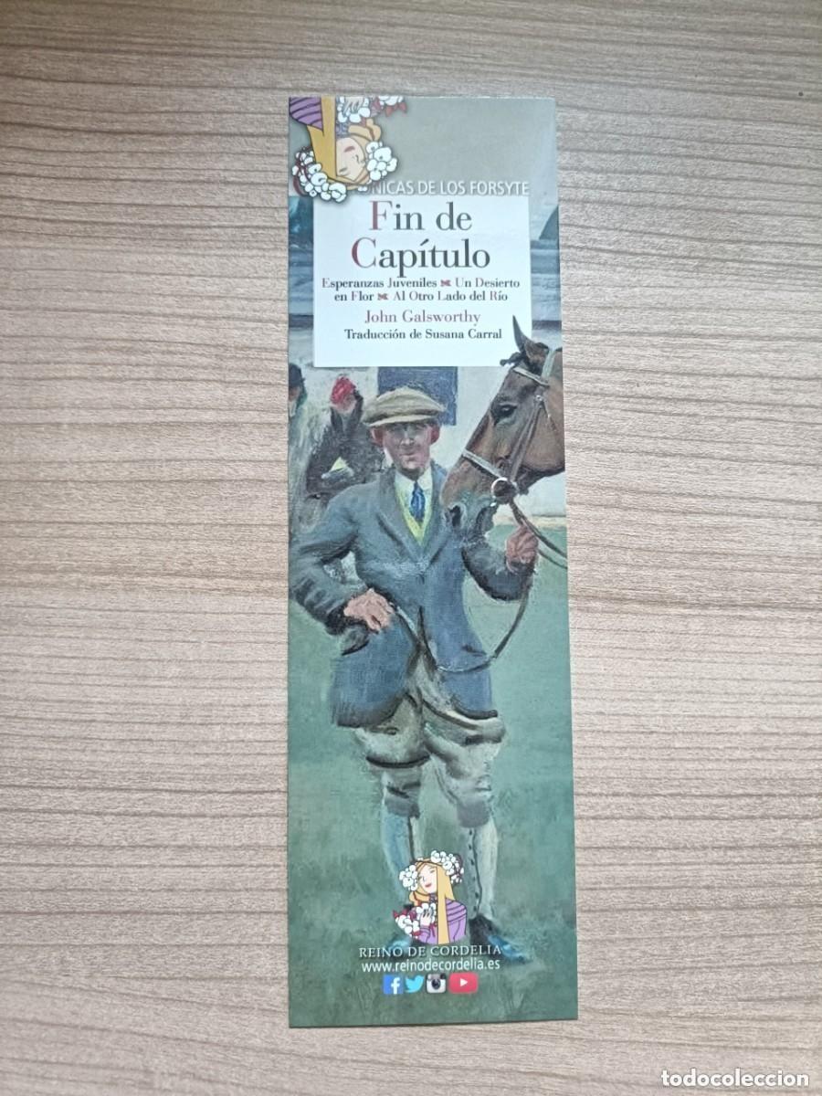 Coleccionismo marcap&aacute;ginas: MARCAP&Aacute;GINAS - REINO DE CORDELIA - FIN DE CAP&Iacute;TULO - Foto 1