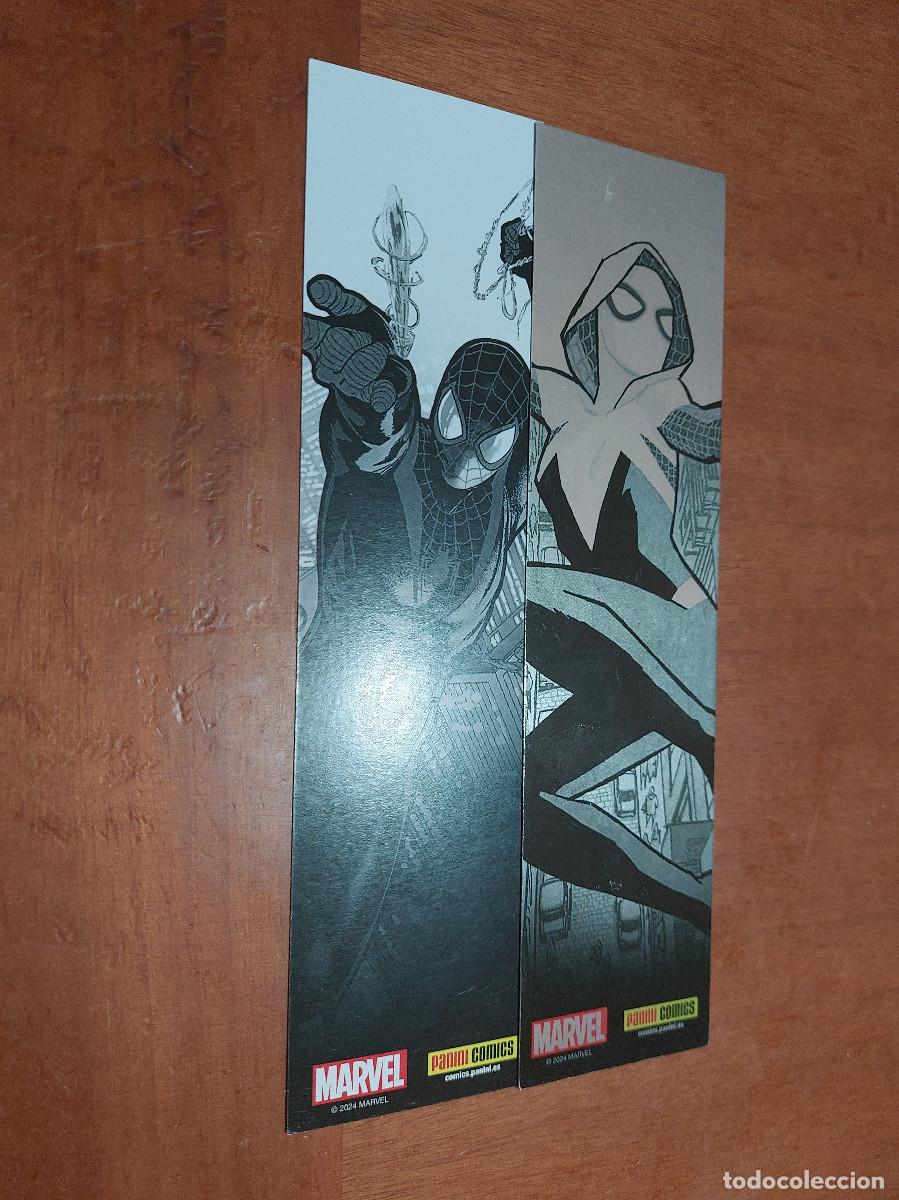 Coleccionismo Marcap&aacute;ginas: SPIDERMAN Y OTRO SUPERH&Eacute;ROE POR DETR&Aacute;S. MARVEL. MARCAPAGINAS. PUNTO LECTURA. BUEN ESTADO. S-2