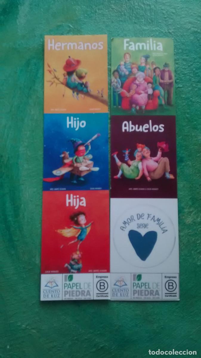 Coleccionismo Marcap&aacute;ginas: marcap&aacute;ginas amor familia, editorial cuento de luz