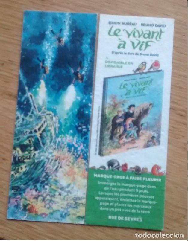 Collectionnisme Marque-pages: marcapaginas c&oacute;mic franc&eacute;s Vivant a vif