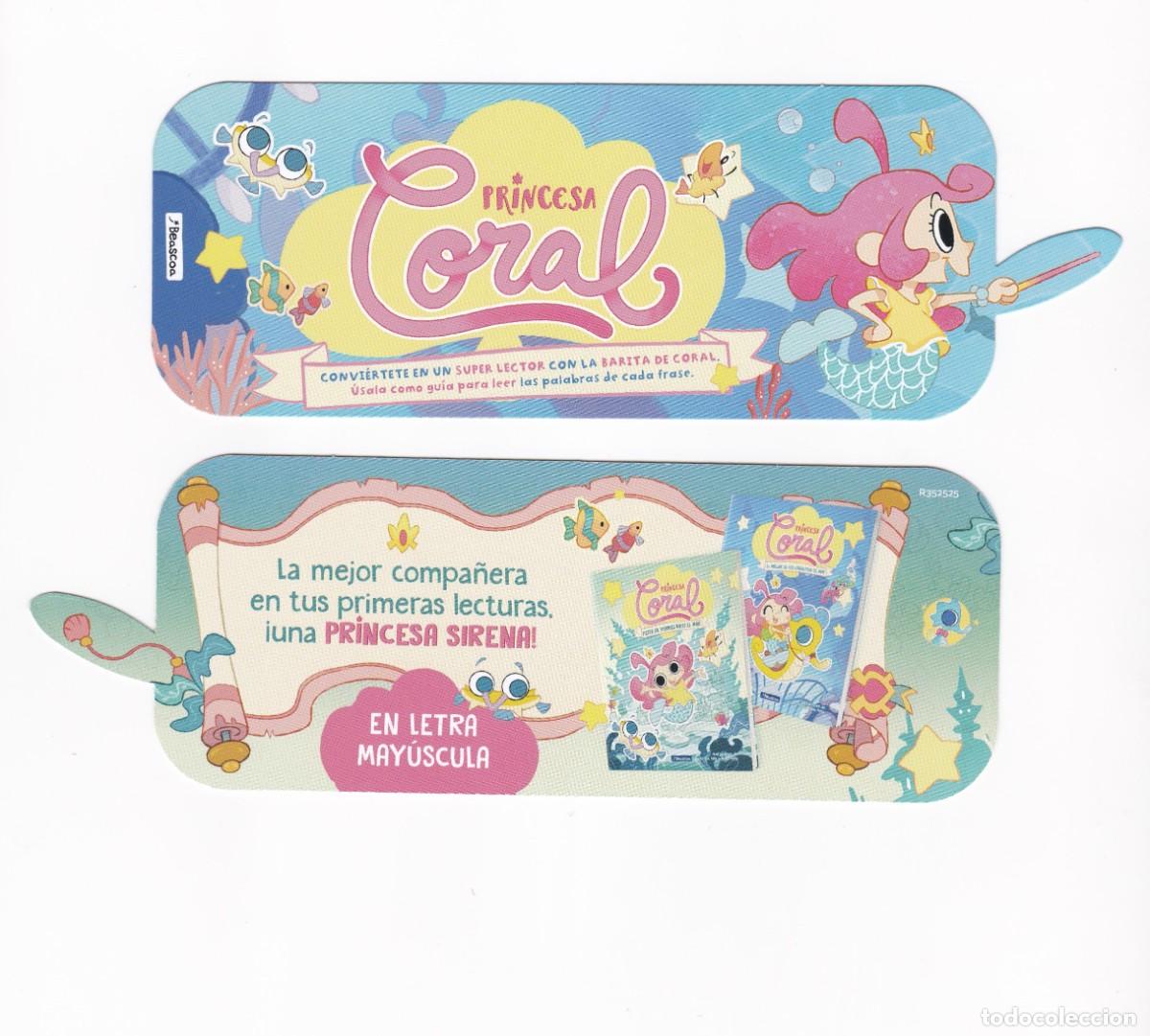Collectionnisme Marque-pages: Marcapaginas editorial Beascoa princesa Coral azul