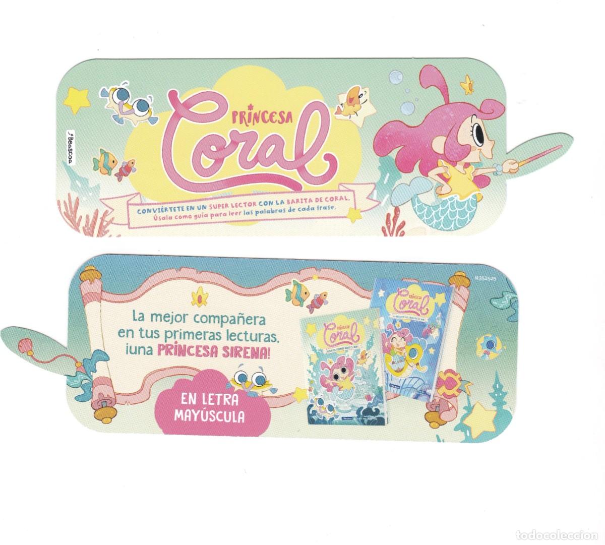 Collectionnisme Marque-pages: Marcapaginas editorial Beascoa princesa Coral amarillo