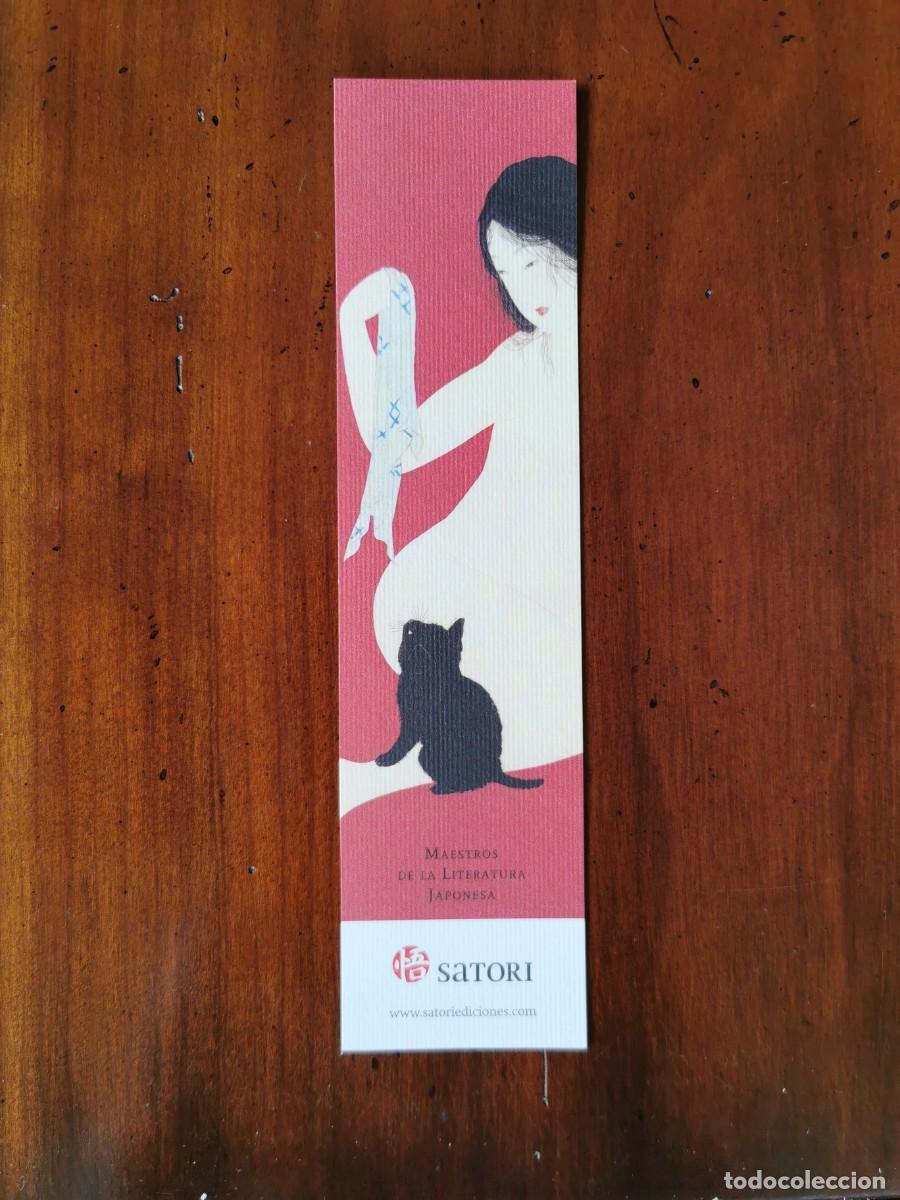 mujer sin ropa jugando con un gato - Buy Antique and collectible bookmarks  on todocoleccion