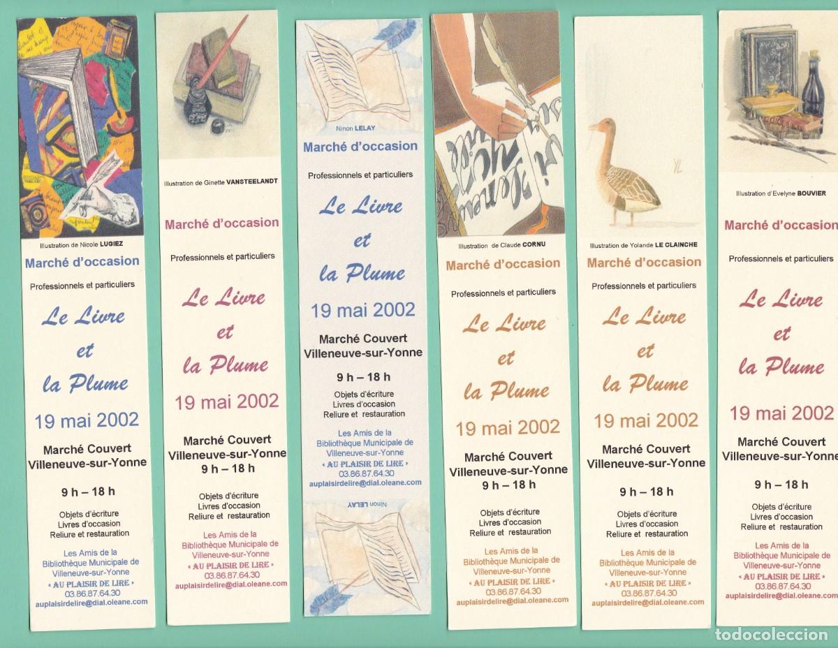 Collezionismo Segnalibri: Marcapaginas serie completa librairie le liure et la plume Francia