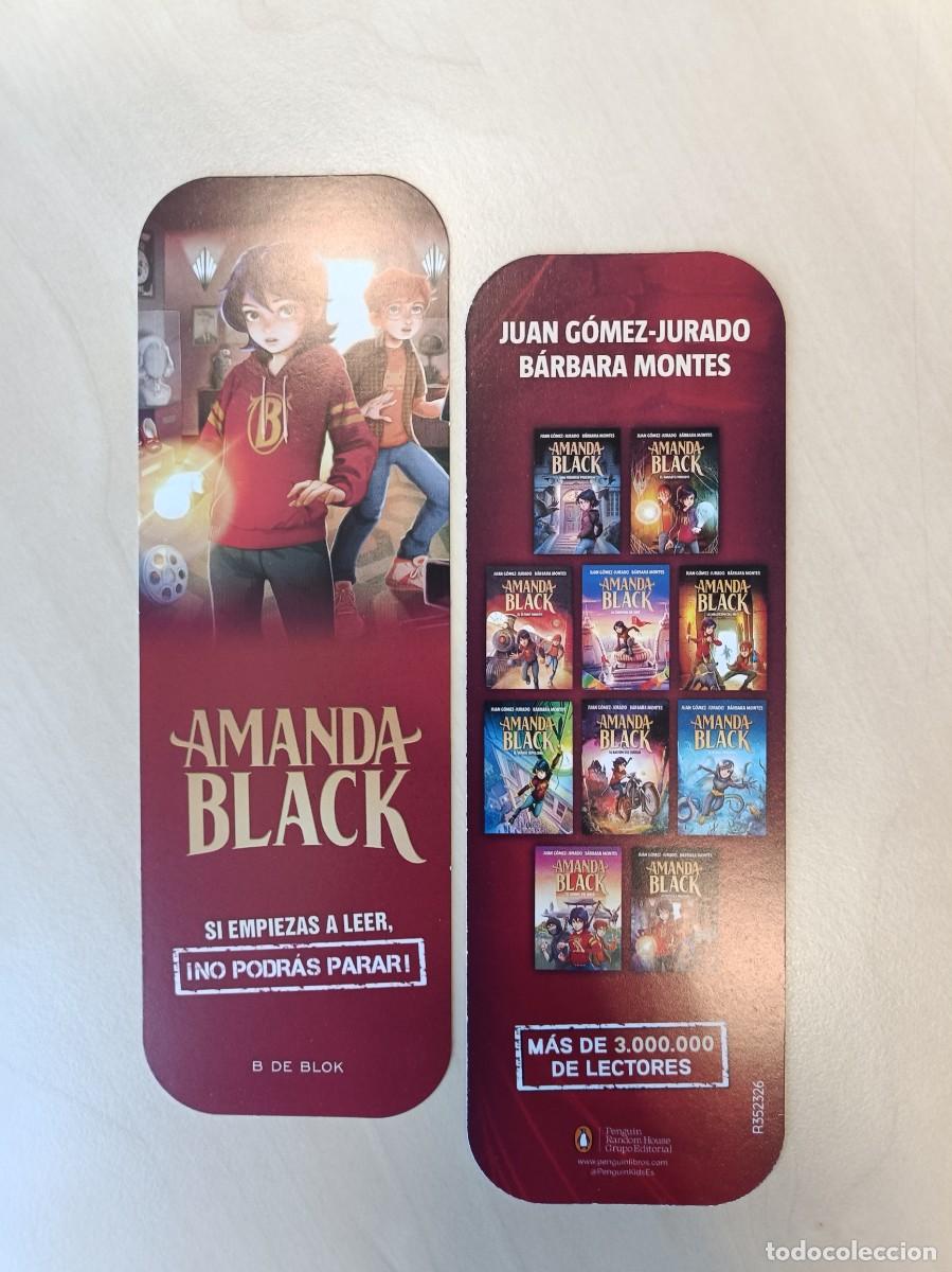 Coleccionismo marcap&aacute;ginas: MARCAP&Aacute;GINAS - B DE BLOK - AMANDA BLACK - Foto 1