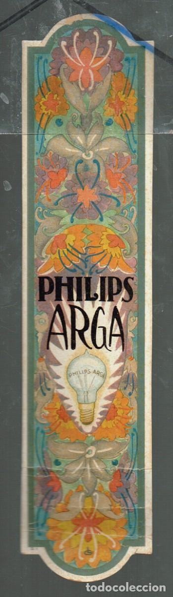 Coleccionismo Marcap&aacute;ginas: ANTIGUO PUNTO DE LECTURA MODERNISTA BOMBILLAS ''PHILIPS ARGA'' F&Aacute;BRICA EN HEINDHOVEN (HOLANDA)