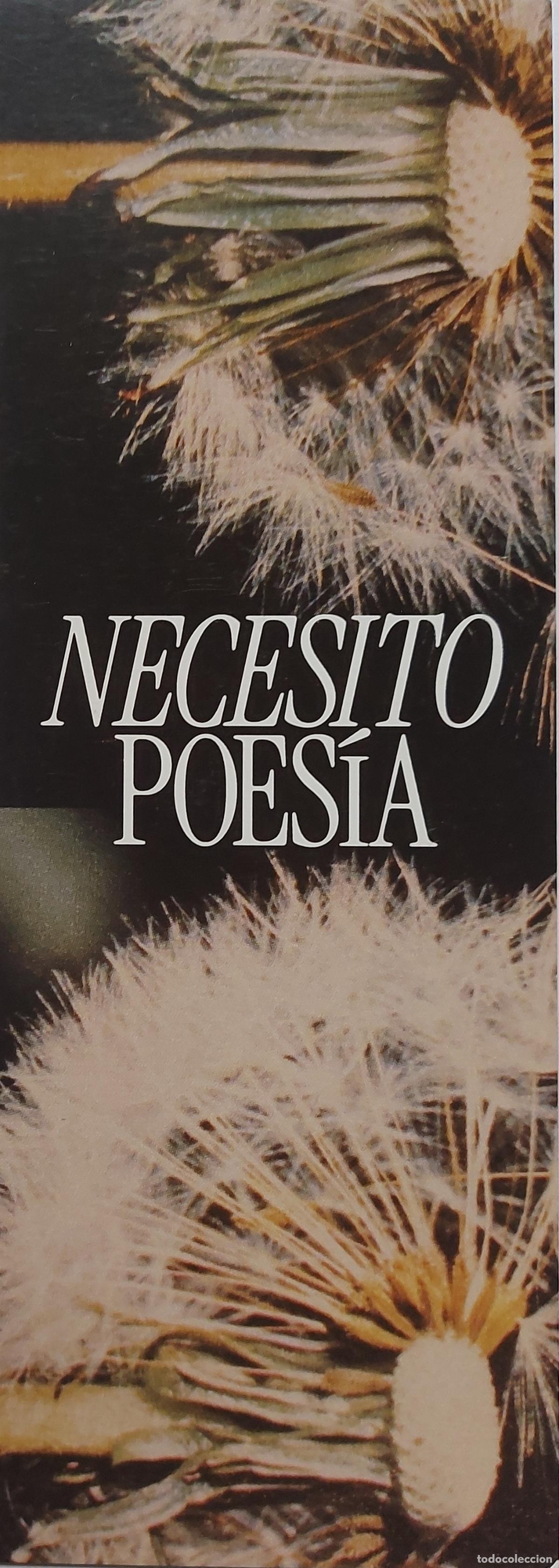 Coleccionismo Marcap&aacute;ginas: MARCAPAGINAS - LA BELLA VARSOVIA - NECESITO POESIA