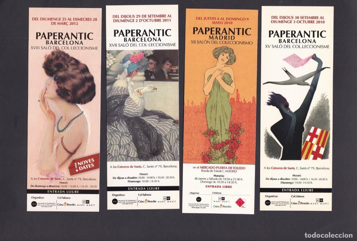 Collectionnisme Marque-pages: 4 marcapaginas de Paperantic