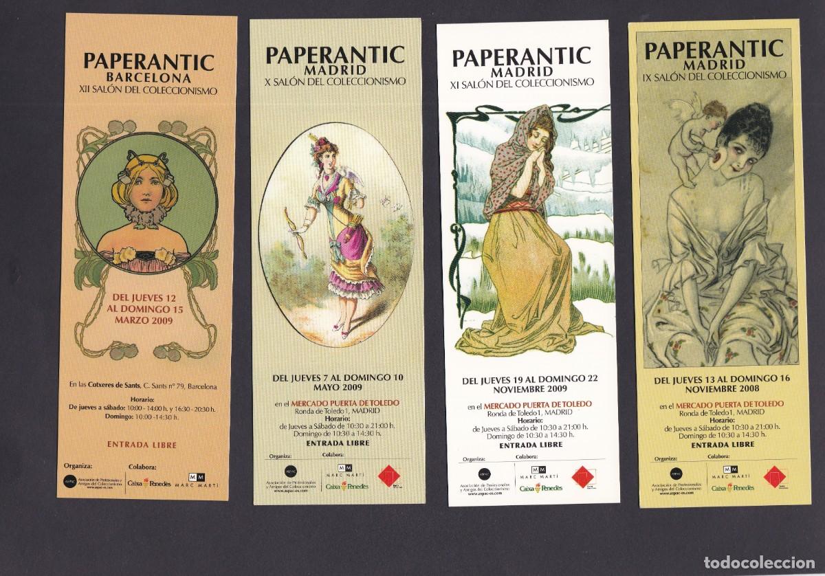 Collectionnisme Marque-pages: 4 marcapaginas de Paperantic