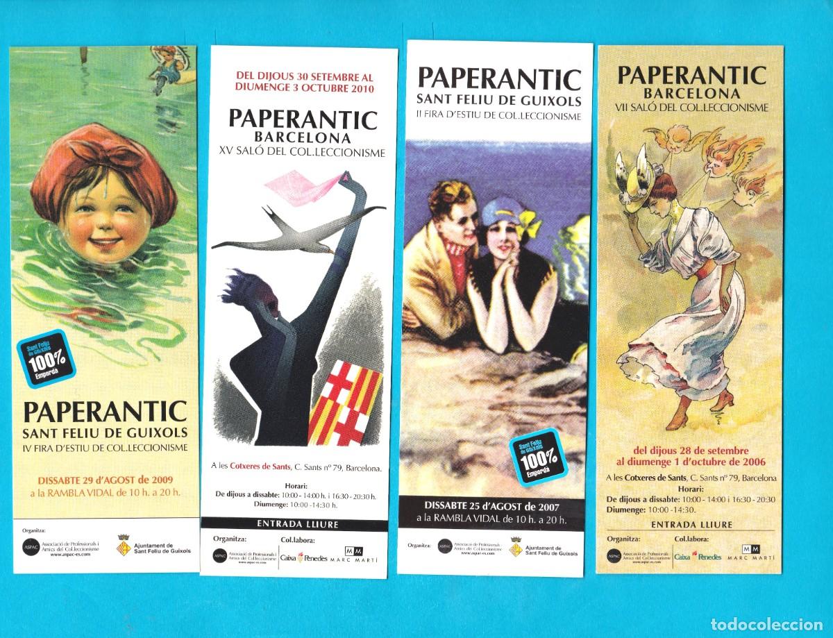 Collectionnisme Marque-pages: 4 marcapaginas de Paperantic