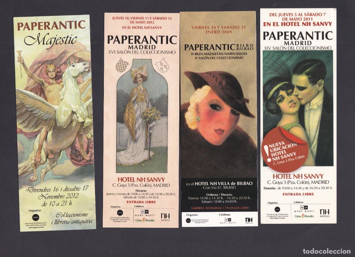 Collectionnisme Marque-pages: 4 marcapaginas de Paperantic