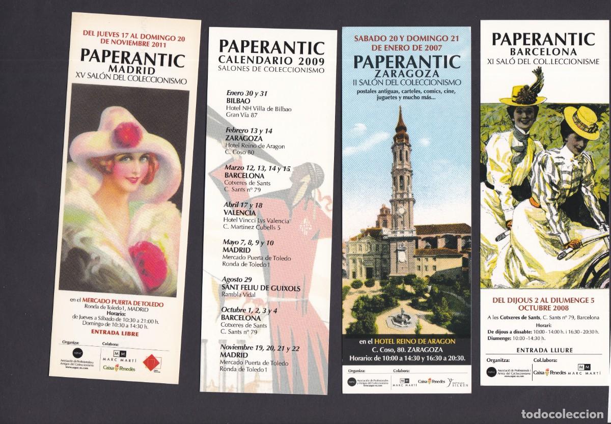 Collectionnisme Marque-pages: 4 marcapaginas de Paperantic