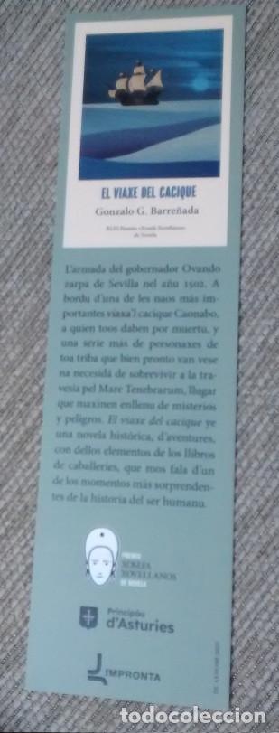 Collectables Bookmark: marcap&aacute;ginas viaxe cacique, editorial Impronta