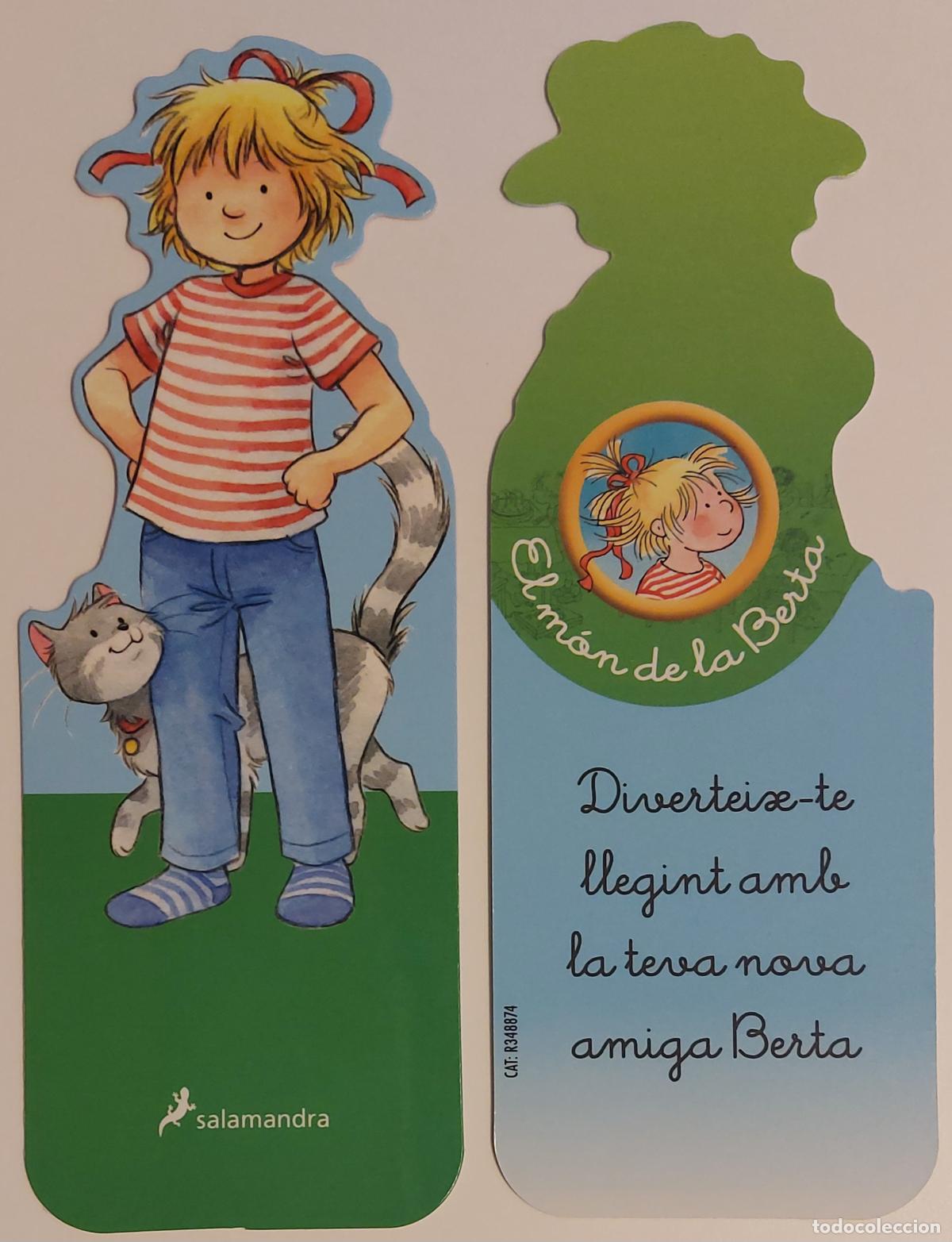 Coleccionismo marcap&aacute;ginas: MARCAPAGINAS - SALAMANDRA - EL MON DE LA BERTA - troquelado - Foto 1