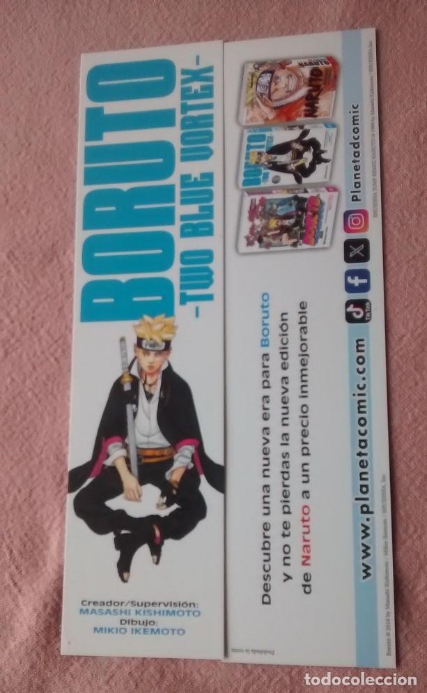 Coleccionismo marcap&aacute;ginas: marcap&aacute;ginas manga Boruto, two blue vortex - Foto 1