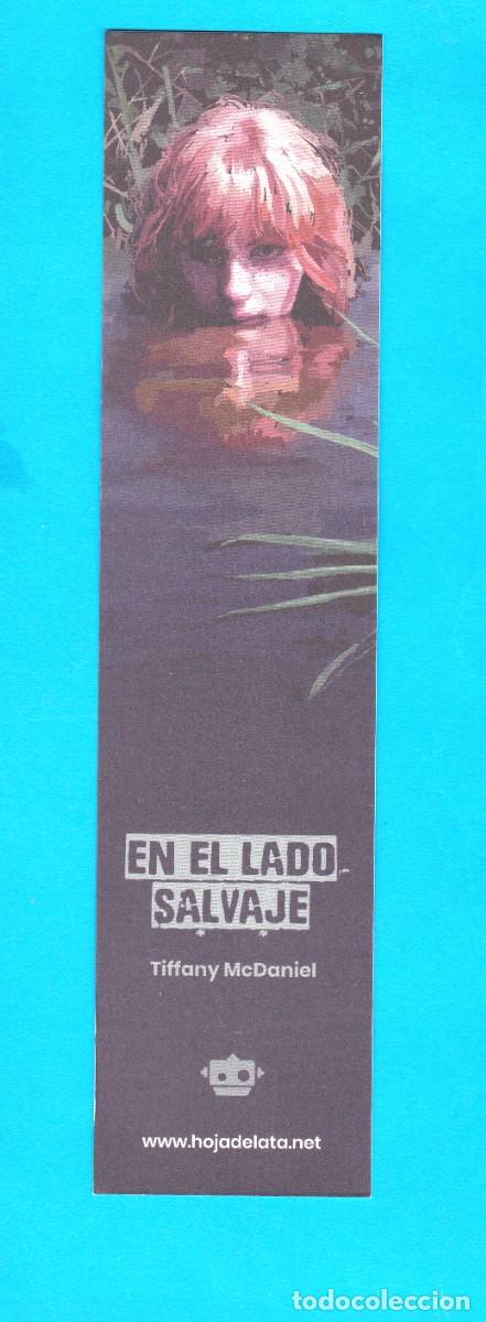 Collezionismo Segnalibri: Antiguo marcapaguinas editorial Hoja de lata en el lado salvaje