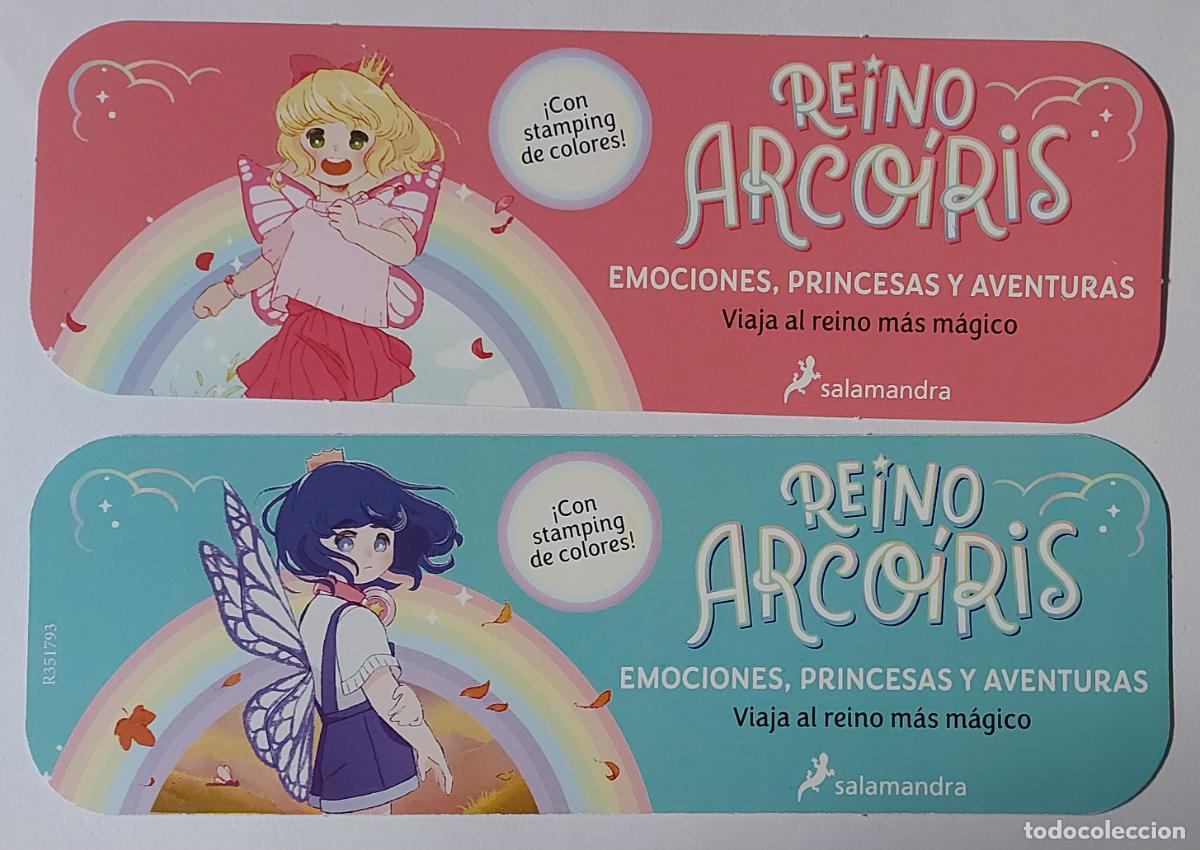 Coleccionismo marcap&aacute;ginas: MARCAPAGINAS - SALAMANDRA - REINO ARCOIRIS - Foto 1