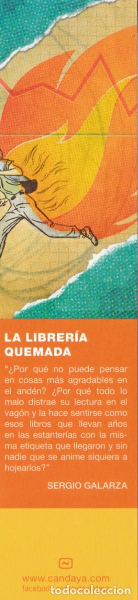 Collectionnisme Marque-pages: Marcapaginas editorial Candaya la librer&iacute;a quemada